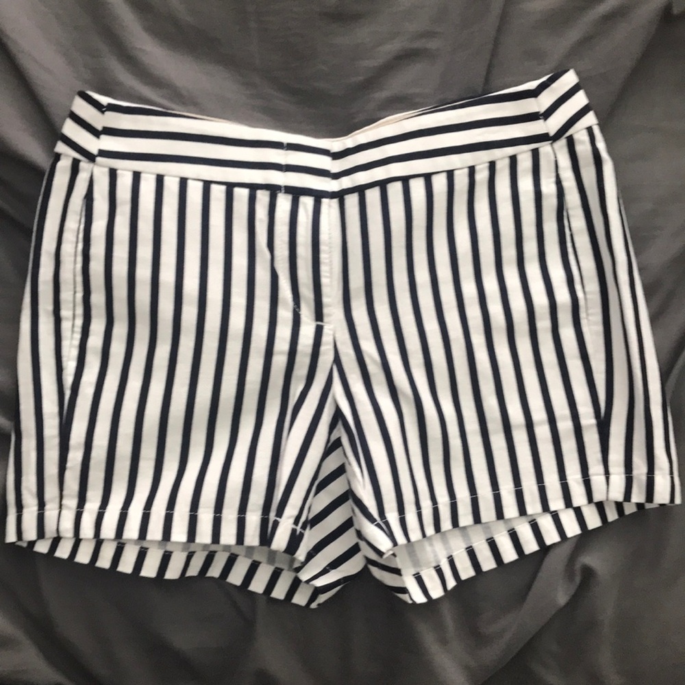 Jcrew Striped Shorts Size 00